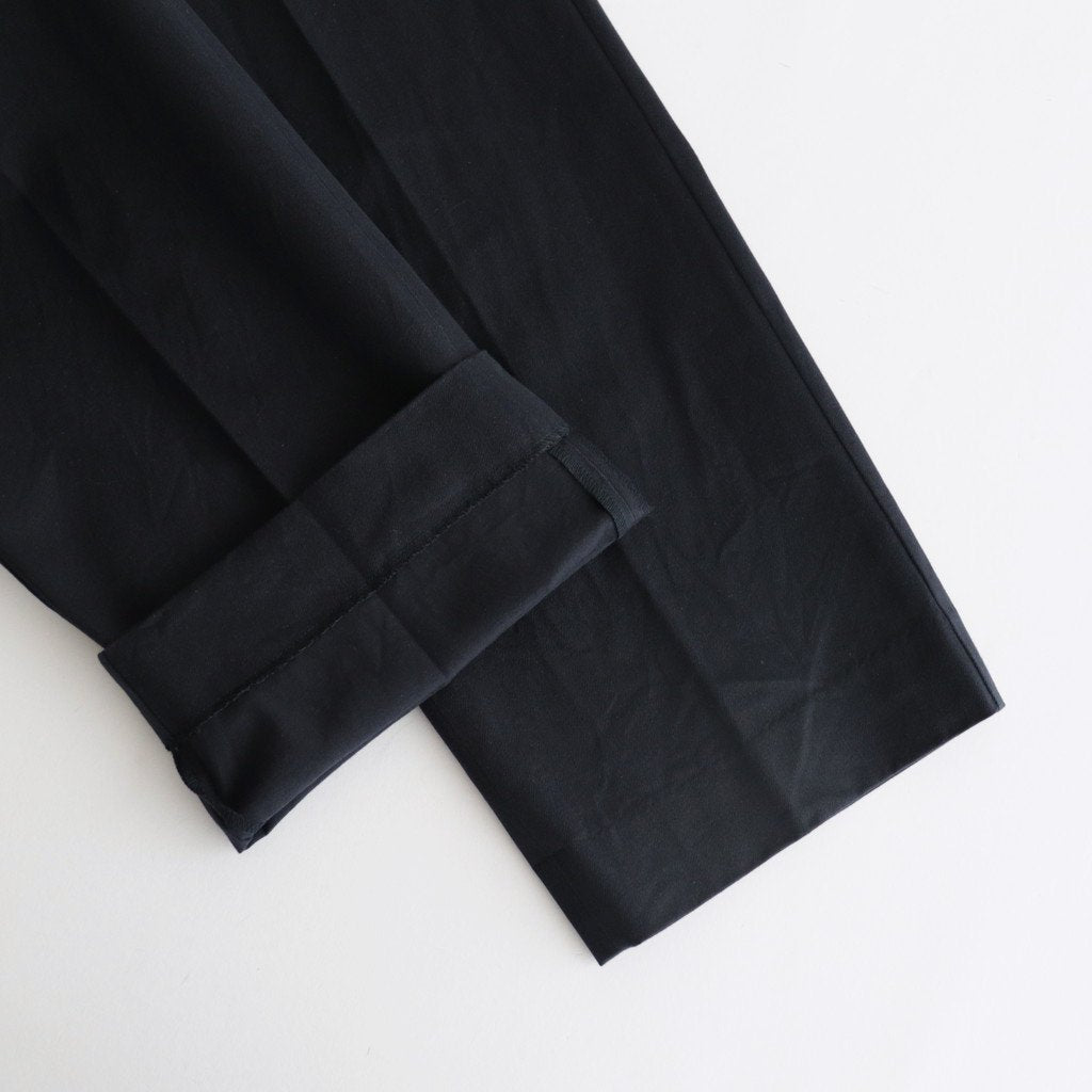 CHINO CLOTH PANTS CREASED SLIM #NAVY [62652]