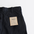 CHINO CLOTH PANTS CREASED SLIM #NAVY [62652]