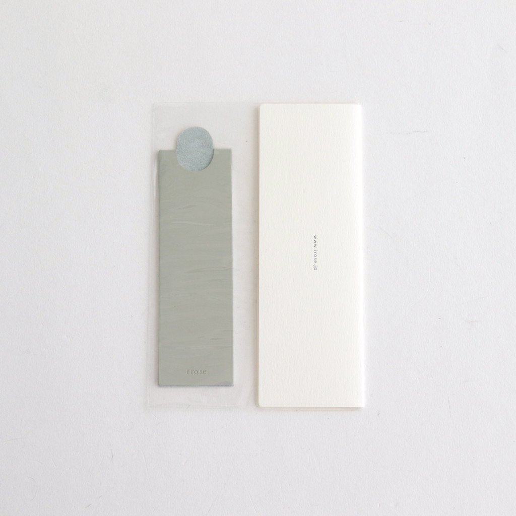 LEATHER BOOKMARK #GRAY [ACC-BM]