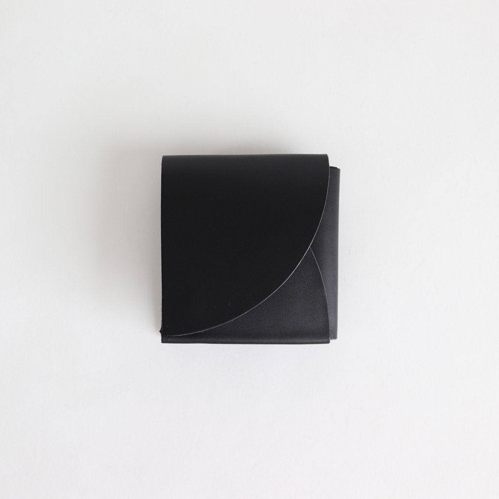FOLD SHORT WALLET #BLACK [ACC-F06]