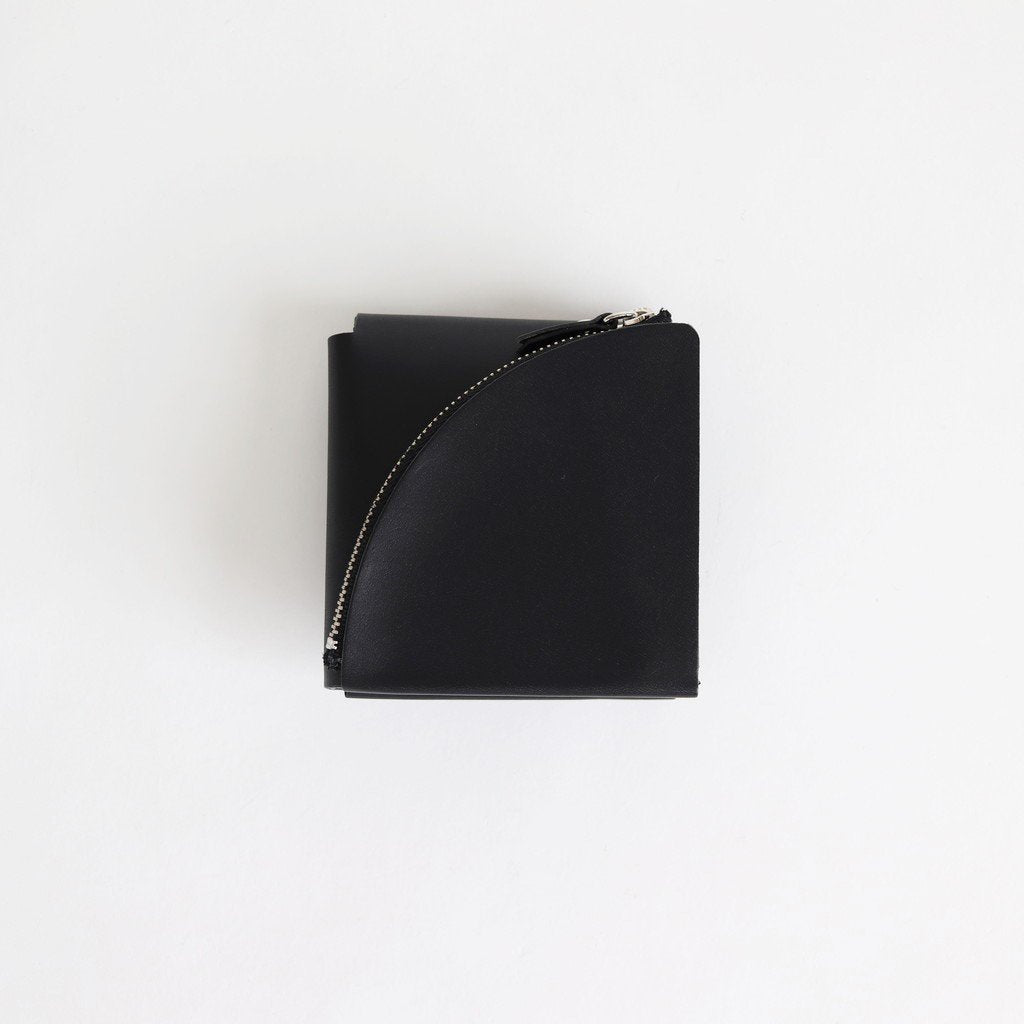 FOLD SHORT WALLET #BLACK [ACC-F06]