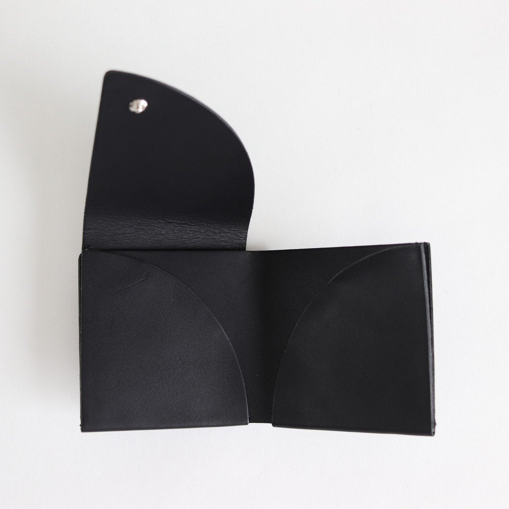 FOLD SHORT WALLET #BLACK [ACC-F06]