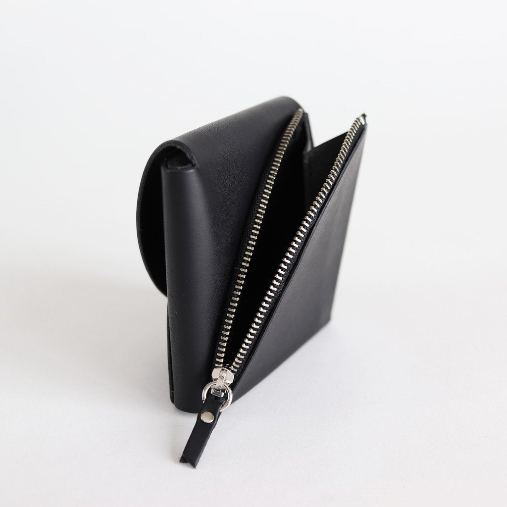 FOLD SHORT WALLET #BLACK [ACC-F06]