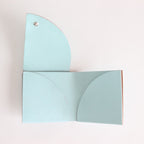 FOLD SHORT WALLET #PALE BLUE [ACC-F06]