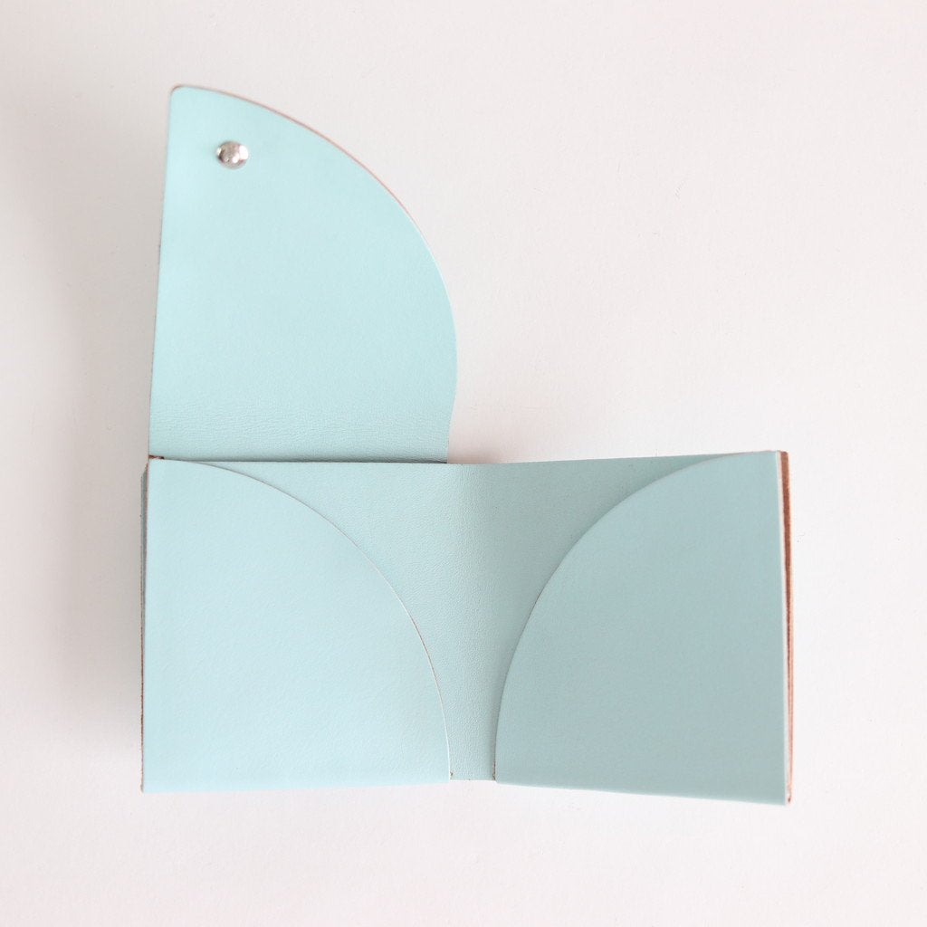 FOLD SHORT WALLET #PALE BLUE [ACC-F06]