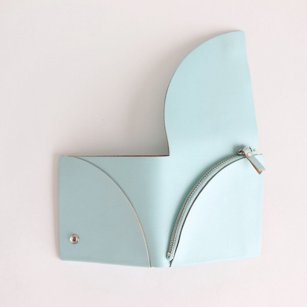 FOLD SHORT WALLET #PALE BLUE [ACC-F06]