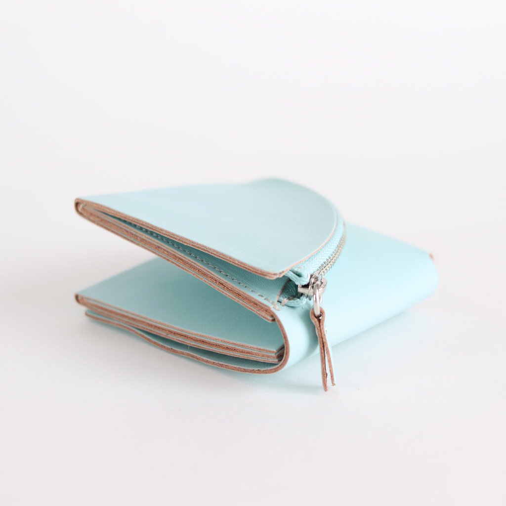 FOLD SHORT WALLET #PALE BLUE [ACC-F06]