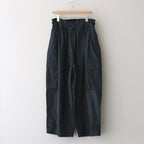 FASTPT |  ハイツイストTCギャバジン ワイドミリタリーパンツ #91 MELANGE DARK GREY [TG_FR0802PF]