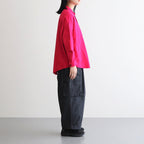 FASTPT |  ハイツイストTCギャバジン ワイドミリタリーパンツ #91 MELANGE DARK GREY [TG_FR0802PF]