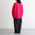 FASTPT |  ハイツイストTCギャバジン ワイドミリタリーパンツ #91 MELANGE DARK GREY [TG_FR0802PF]