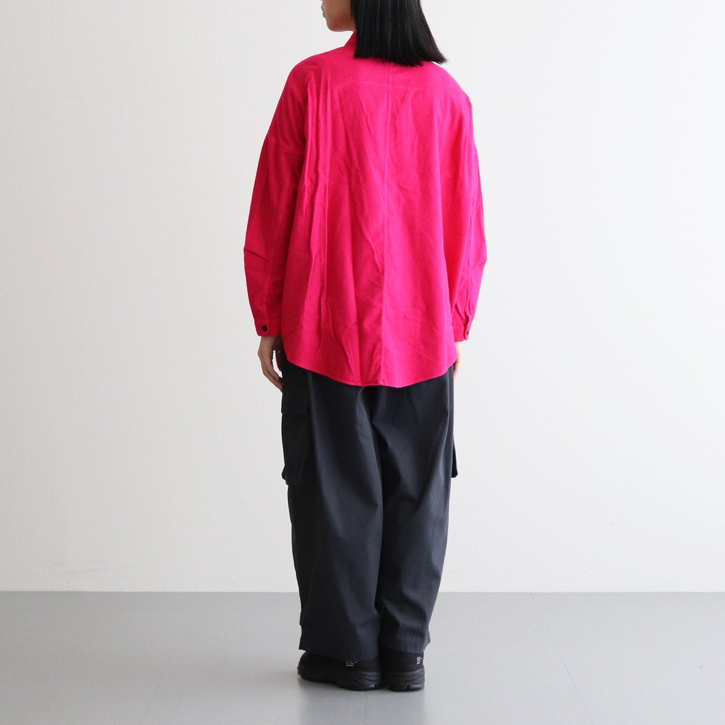 FASTPT |  ハイツイストTCギャバジン ワイドミリタリーパンツ #91 MELANGE DARK GREY [TG_FR0802PF]