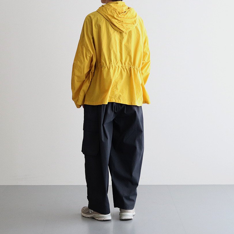 FASTPT |  ハイツイストTCギャバジン ワイドミリタリーパンツ #91 MELANGE DARK GREY [TG_FR0802PF]