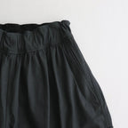 FASTPT |  ハイツイストTCギャバジン ワイドミリタリーパンツ #91 MELANGE DARK GREY [TG_FR0802PF]