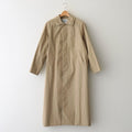 SOUTIEN COLLAR COAT LONG #KHAKI [62555]