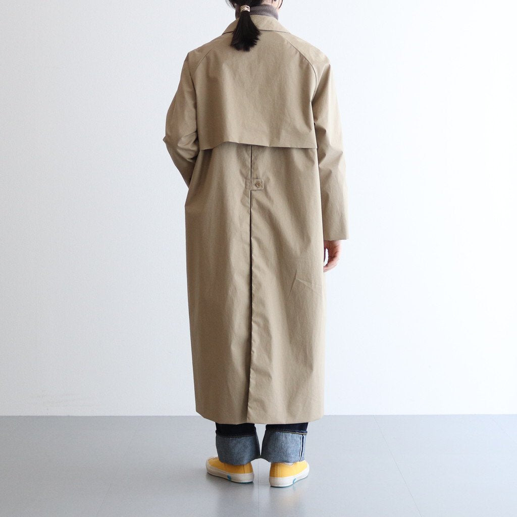 SOUTIEN COLLAR COAT LONG #KHAKI [62555]