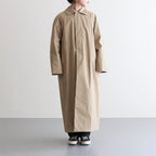 SOUTIEN COLLAR COAT LONG #KHAKI [62555]