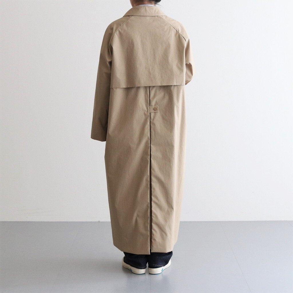 SOUTIEN COLLAR COAT LONG #KHAKI [62555]