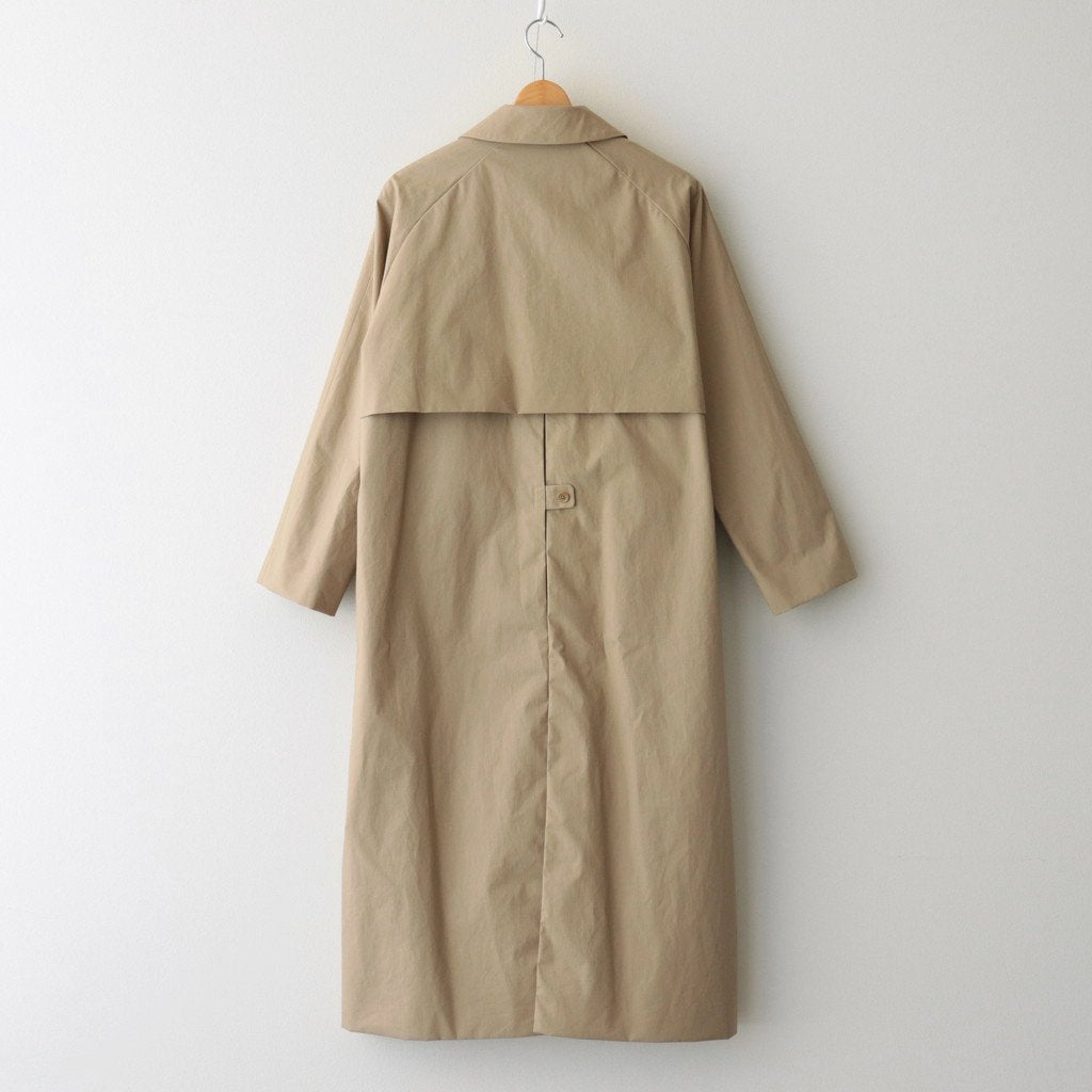 SOUTIEN COLLAR COAT LONG #KHAKI [62555]
