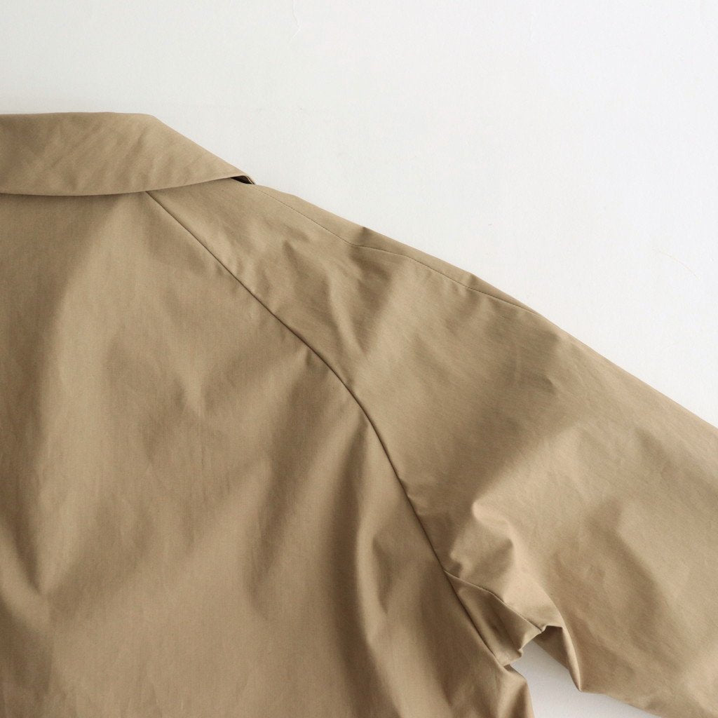 SOUTIEN COLLAR COAT LONG #KHAKI [62555] _ YAECA | ヤエカ – ciacura