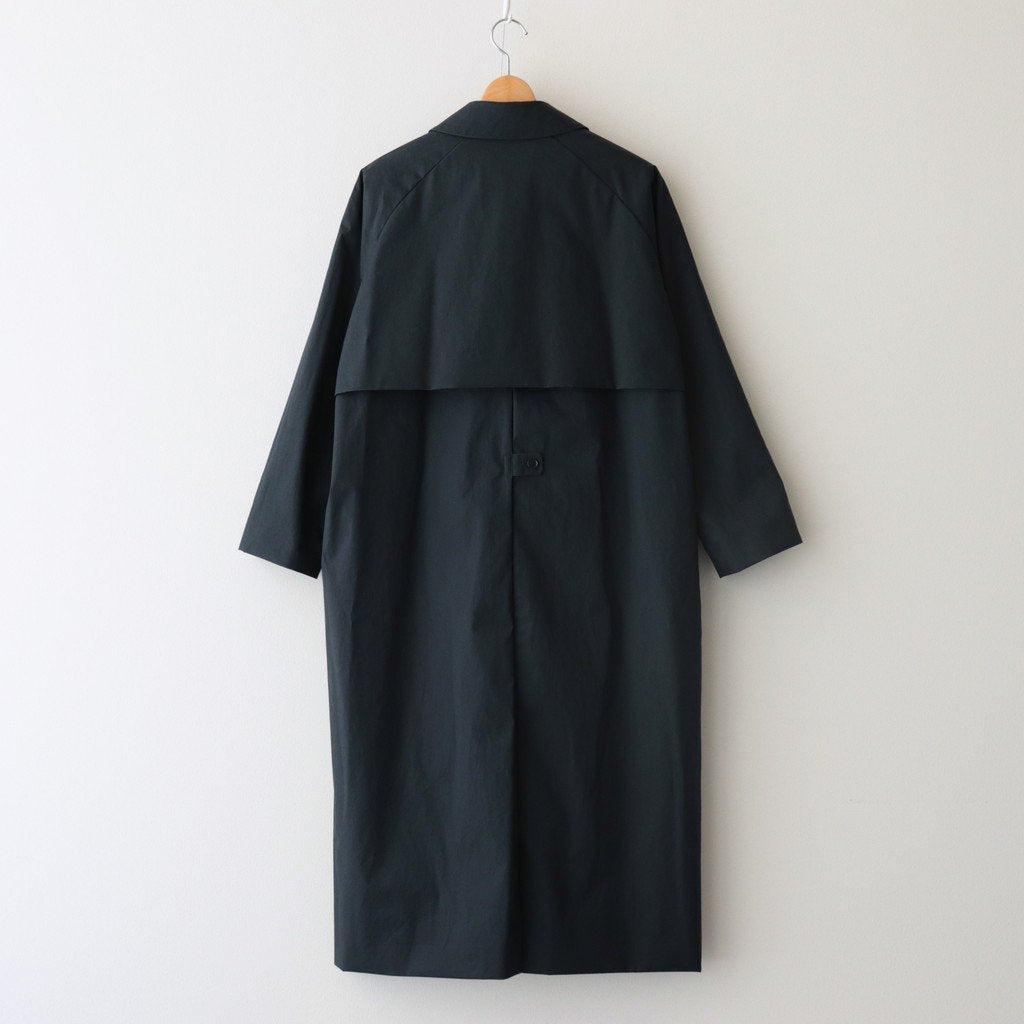 YAECA Soutien Collar Coat Long Mサイズ Navy | nate-hospital.com