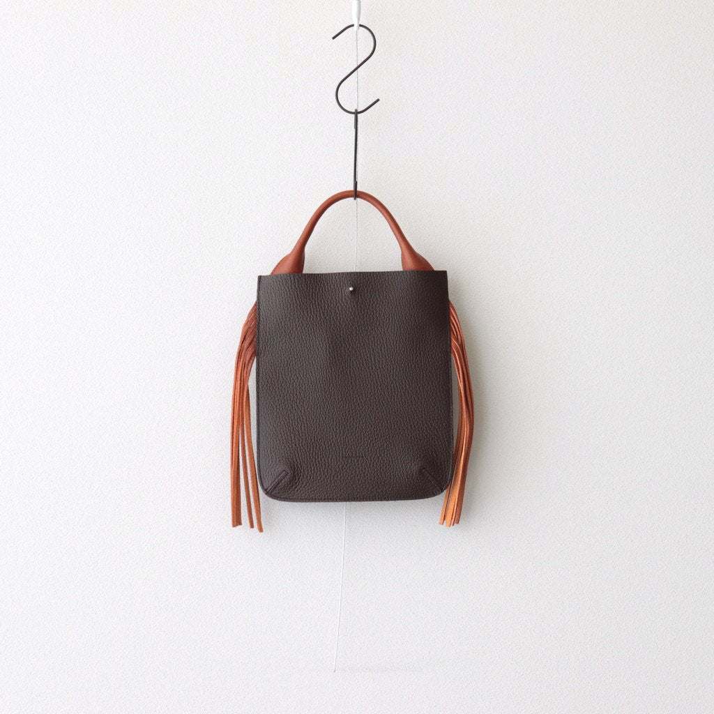 FRINGE MINI BAG #DARK BROWN [RO-RB-FRG]