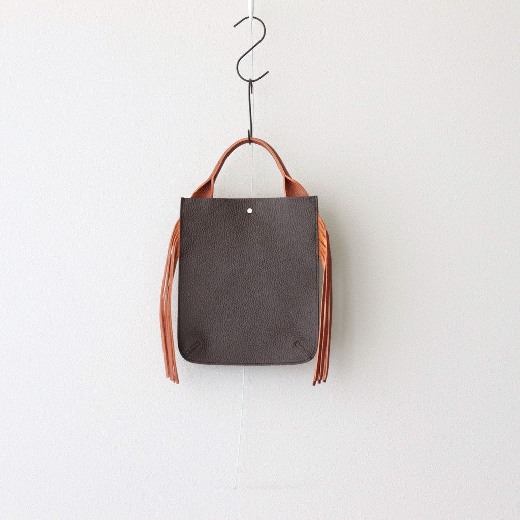 FRINGE MINI BAG #DARK BROWN [RO-RB-FRG]