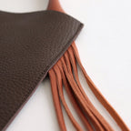 FRINGE MINI BAG #DARK BROWN [RO-RB-FRG]