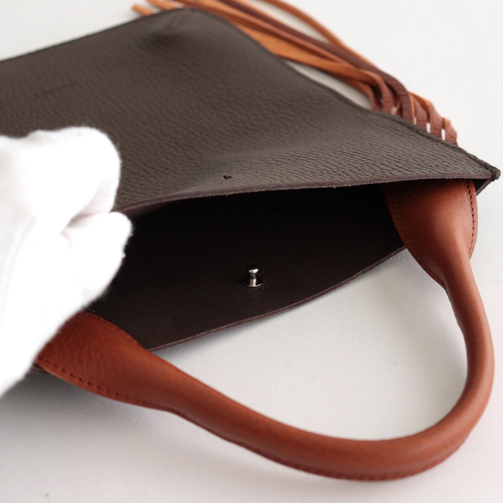 FRINGE MINI BAG #DARK BROWN [RO-RB-FRG]