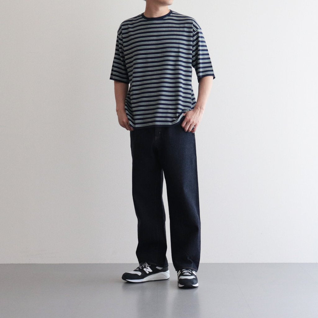 DENIM PANTS WIDE STRAIGHT #INDIGO [13-13W] _ YAECA | ヤエカ – ciacura