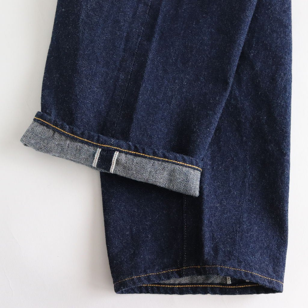 DENIM PANTS WIDE STRAIGHT #INDIGO [13-13WW]