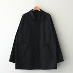 OVERSIZED BALMACAAN HALF COAT #BLACK [ST.490-1]