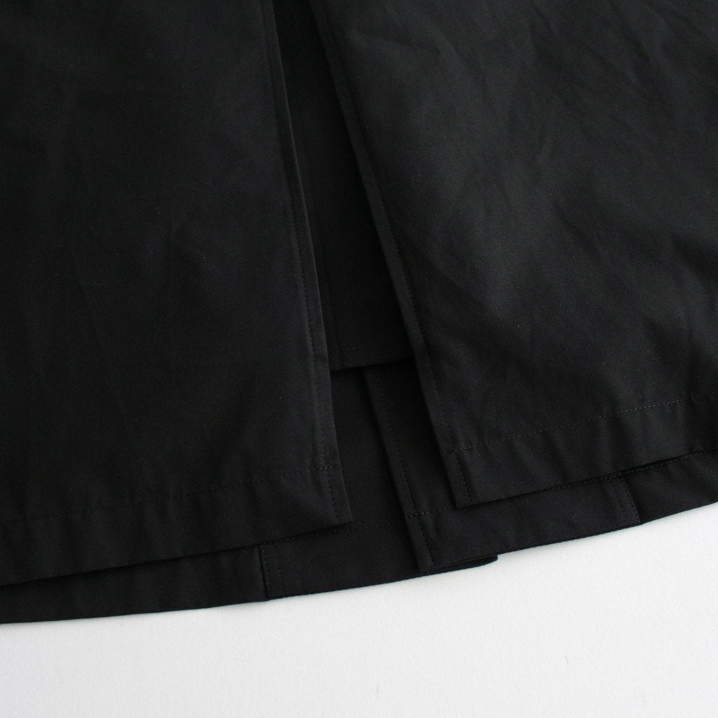 OVERSIZED BALMACAAN HALF COAT #BLACK [ST.490-1]