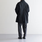 OVERSIZED BALMACAAN HALF COAT #BLACK [ST.490-1]