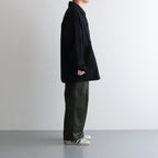 OVERSIZED BALMACAAN HALF COAT #BLACK [ST.490-1]