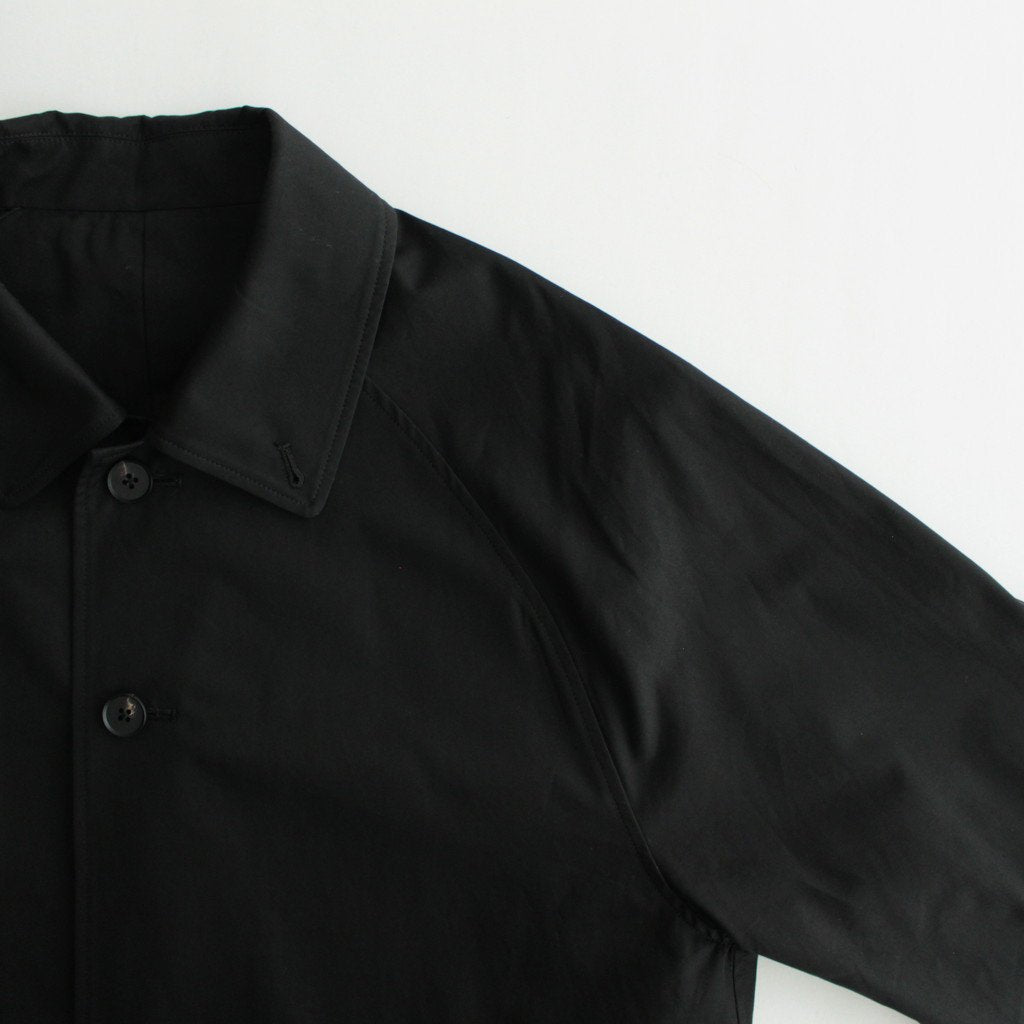 OVERSIZED BALMACAAN HALF COAT #BLACK [ST.490-1]