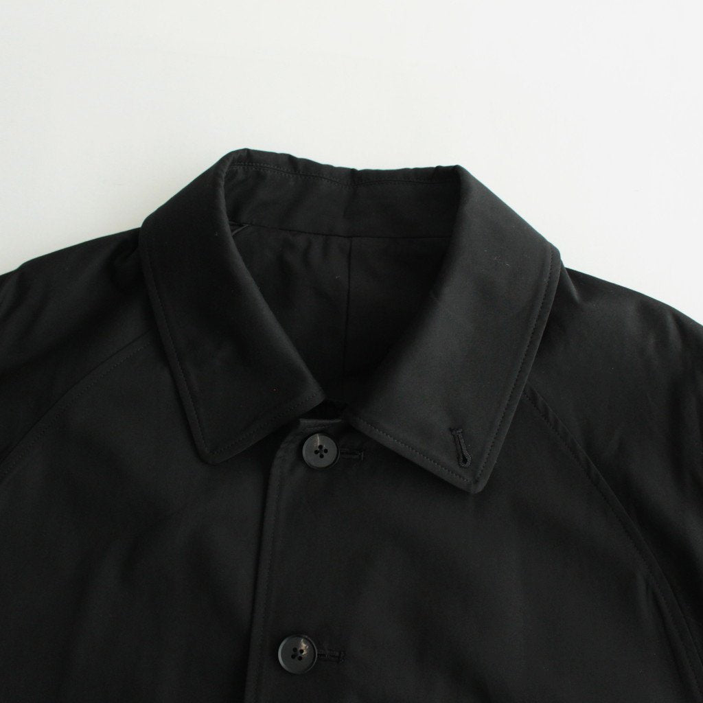 OVERSIZED BALMACAAN HALF COAT #BLACK [ST.490-1]