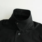 OVERSIZED BALMACAAN HALF COAT #BLACK [ST.490-1]
