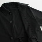 OVERSIZED BALMACAAN HALF COAT #BLACK [ST.490-1]