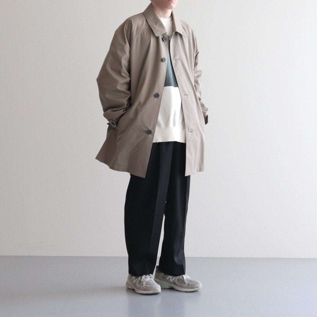 OVERSIZED BALMACAAN HALF COAT #BEIGE [ST.490-1]