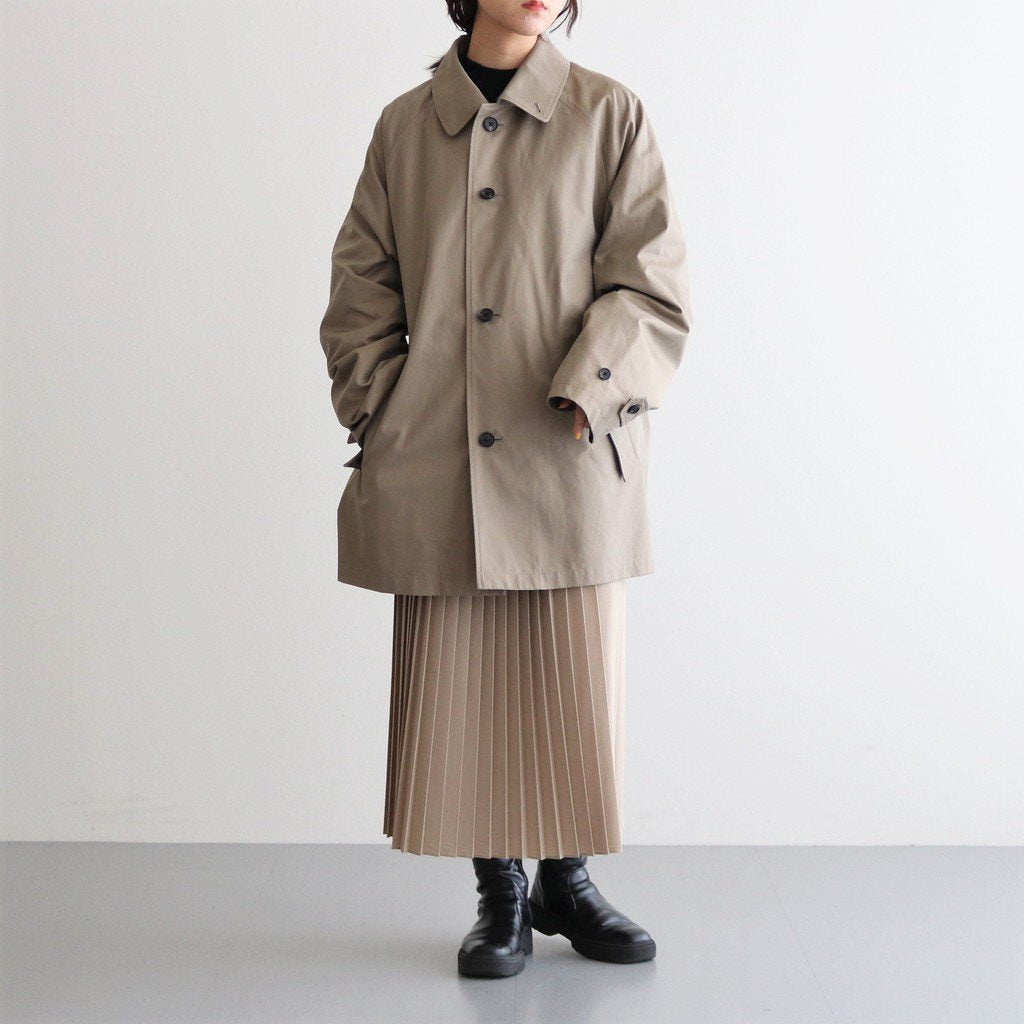 OVERSIZED BALMACAAN HALF COAT #BEIGE [ST.490-1]