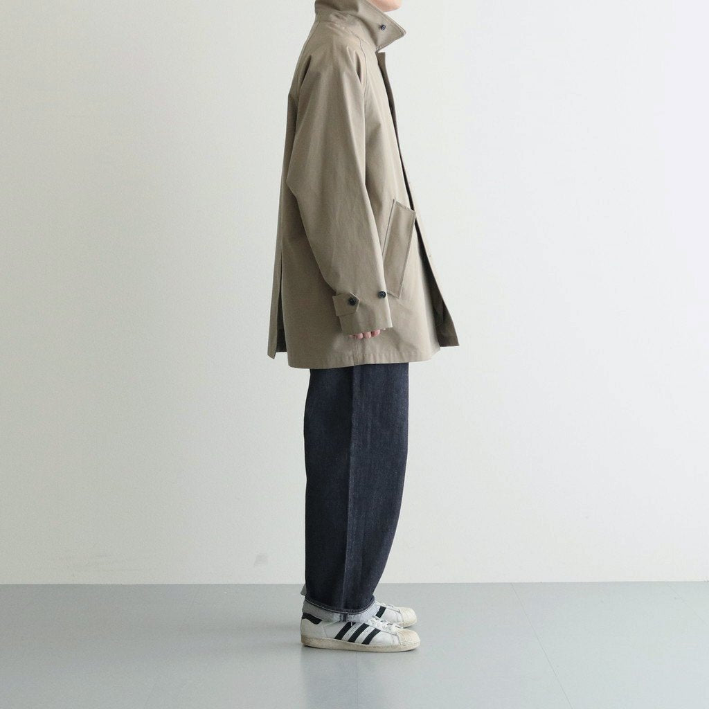 OVERSIZED BALMACAAN HALF COAT #BEIGE [ST.490-1]
