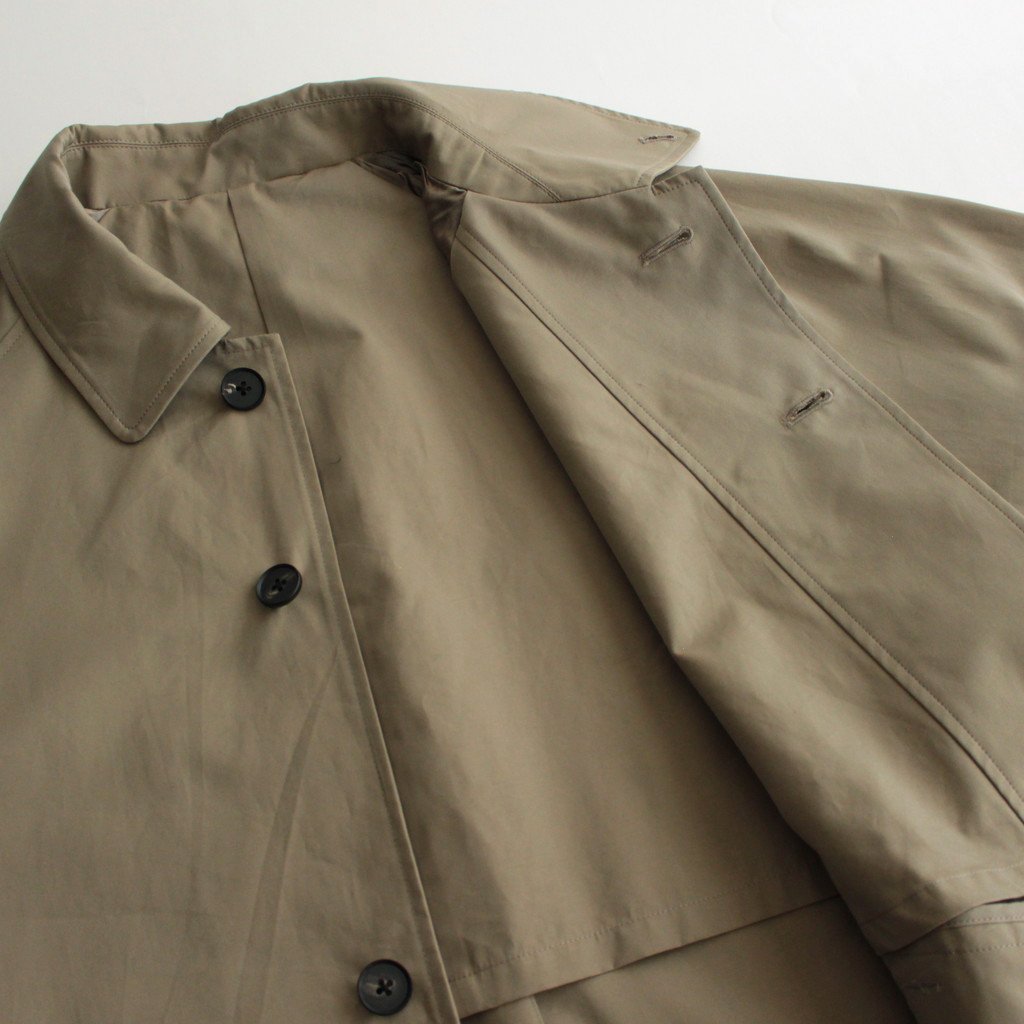 OVERSIZED BALMACAAN HALF COAT #BEIGE [ST.490-1]