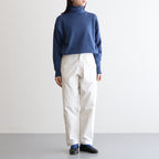 CHINO CLOTH PANTS WIDE TAPERED #LIGHT BEIGE [62653]