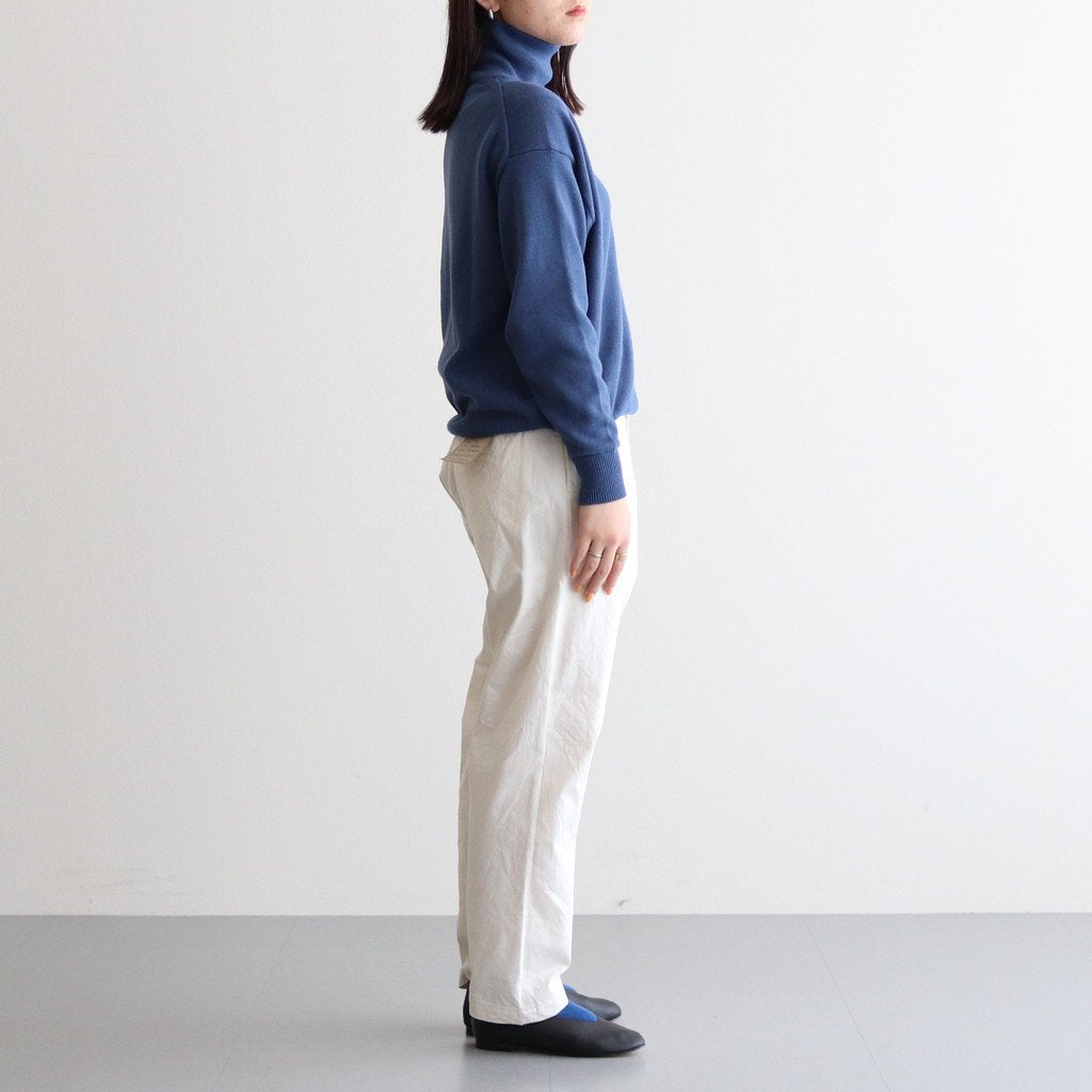 CHINO CLOTH PANTS WIDE TAPERED #LIGHT BEIGE [62653]