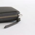 BUBBLE CALF ROUND PALM WALLET #GRAY [L002]