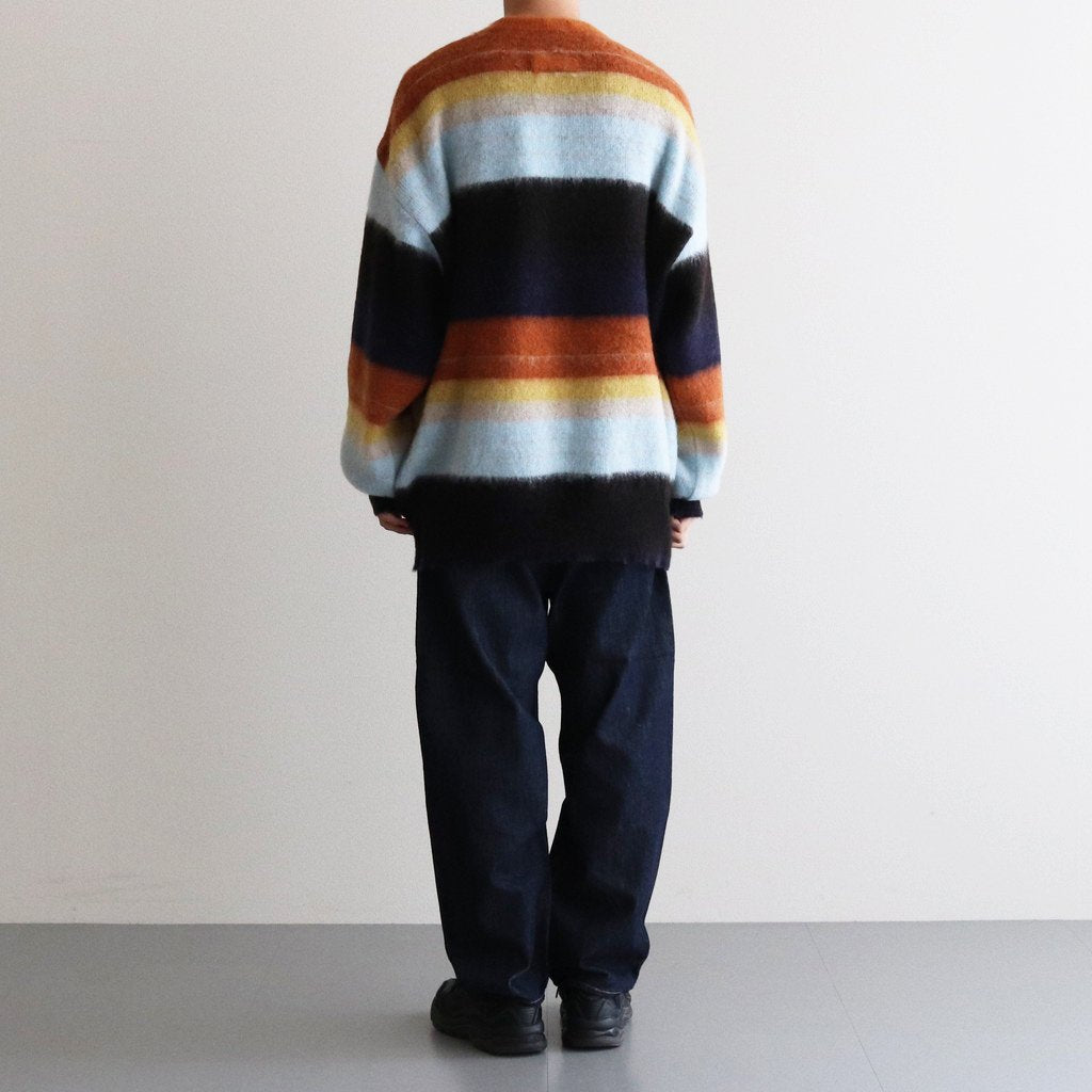 COLOR COMBINATION MOHAIR LS #MULTI STRIPES [ST.533-2]