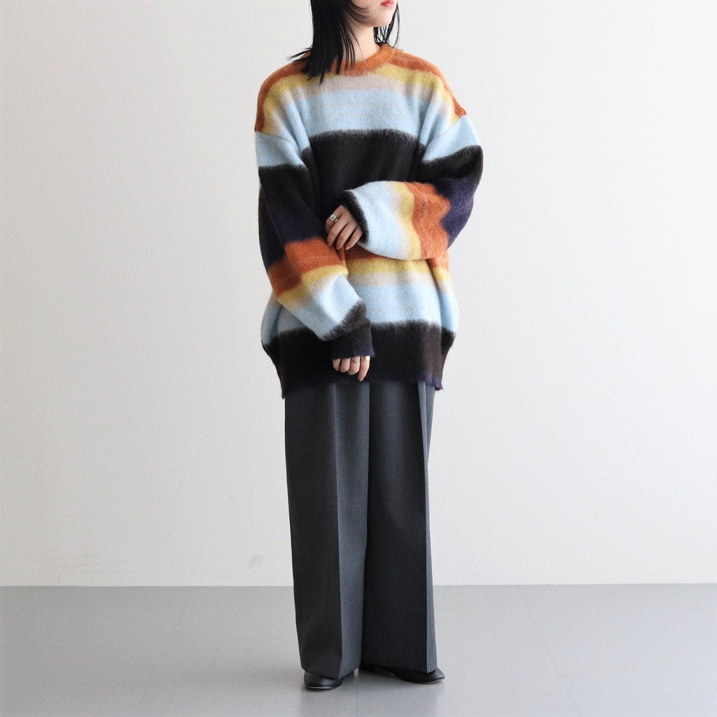 COLOR COMBINATION MOHAIR LS #MULTI STRIPES [ST.533-2]