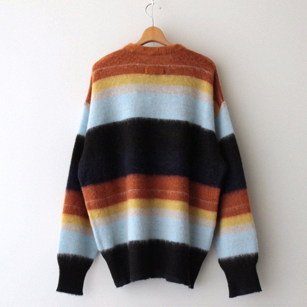 COLOR COMBINATION MOHAIR LS #MULTI STRIPES [ST.533-2]