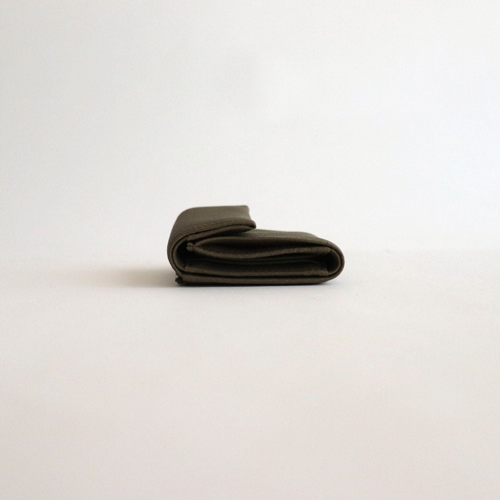 BUBBLE CALF MINI WALLET #OLIVE [L003]