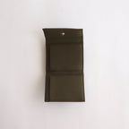BUBBLE CALF MINI WALLET #OLIVE [L003]